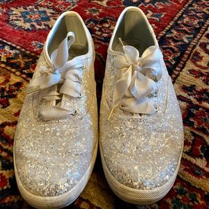 Keds x Kate Spade NY glitter sneakers